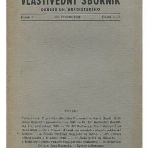 Vlastivědný sborník okresu uh. hradišťského / roč. II.