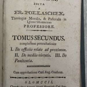 Moralis Christiana; II. svazek