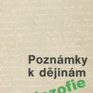 Poznámky k dějinám filozofie