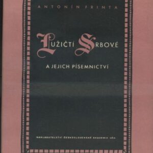 Lužičtí Srbové a jejich písemnictví