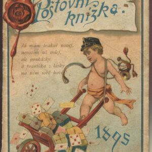Poštovní knížka na rok 1895