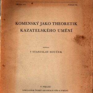 Komenský jako theoretik kazatelského umění