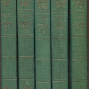 Kniha Tisíce a jedné noci I.-V. /5sv./