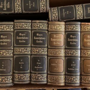 Meyers Konversation-Lexikon 21 sv. komplet : Ein Nachschlagewerk des allgemeinen Wissens