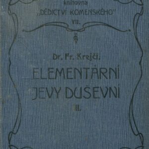 Elementární jevy duševní II.