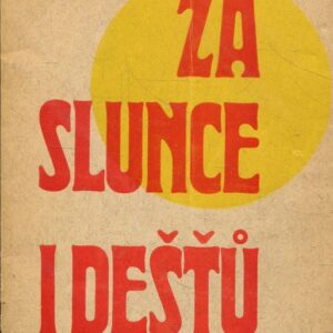 Za slunce i dešťů : verše