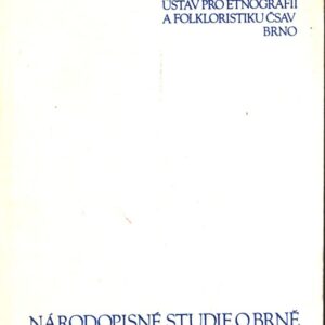 Národopisné studie o Brně