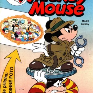 Mickey Mouse 2/1993 modré kuličky