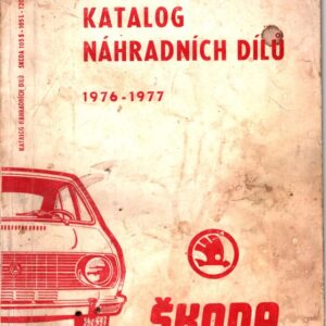 Katalog náhradních dílů Škoda 105 S, 105 L, 120, 120 L, 120 LS 1976-1977