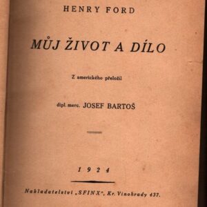 Můj život a dílo I.