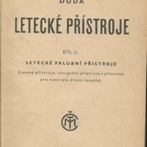 Letecké přístroje. Díl II, Letecké palubní přístroje