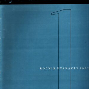 Výtvarné umění ročník 12. 1962 komplet