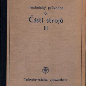 Části strojů. Část 3, Čepy
