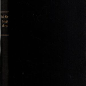 Val.-Klobucký okres, Vlastivěda moravská. II, Místopis Moravy