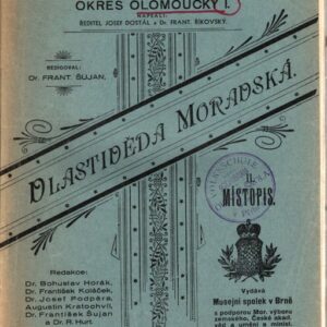 Olomoucký okres, Vlastivěda moravská. II, Místopis Moravy, Olomoucký okres