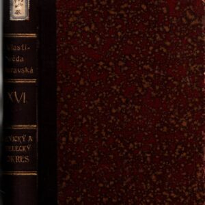 Jevický okres + Telecký okres Vlastivěda moravská. Místopis Moravy.