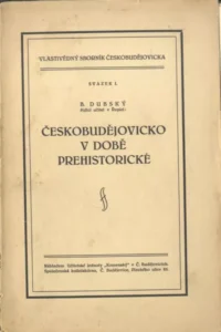 Českobudějovicko v době prehistorické