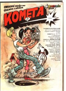 Kometa Číslo 1 - 12 (Obrázkové seriály pro chlapce a děvčata)
