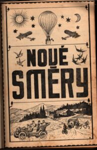 Nové směry ročník 1.+2. + Posel záhrobní ročník 13.+ 14.: spiritistický časopis věnovaný záhadám duševním