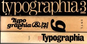 Typographia 1., 2., 3. komplet 3 díly